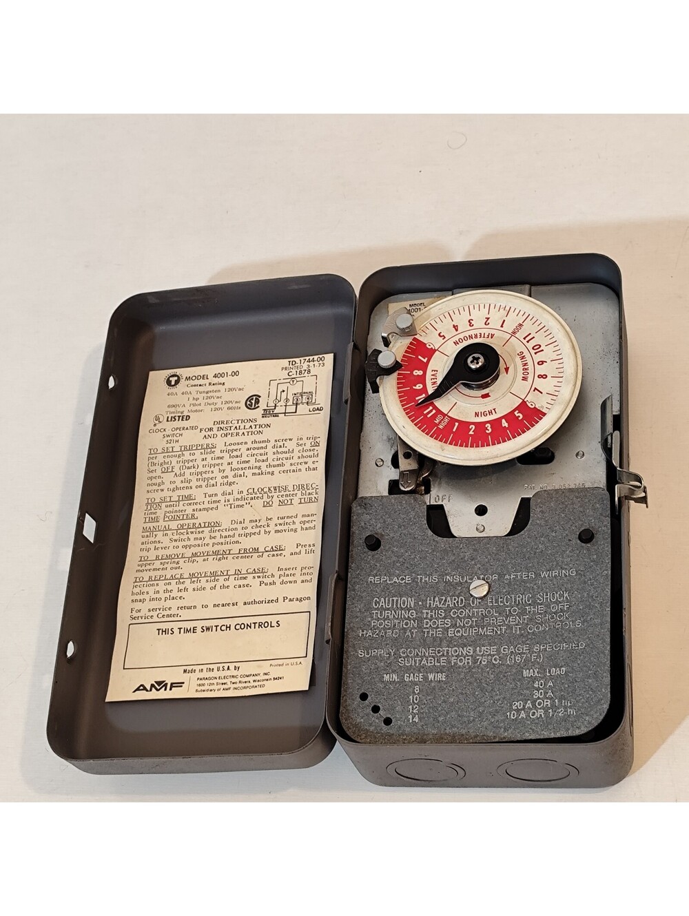 Paragon Time Control Model 4001-00